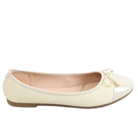 Beige ballerinaer til kvinder YSD825 Beige