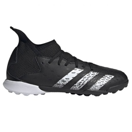Adidas Predator Freak .3 Tf Jr FY1039 fodboldstøvler sort sort