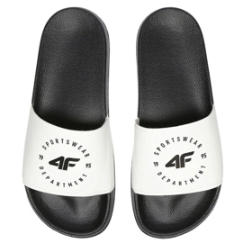 4F W H4L21-KLD002 10S hjemmesko hvid sort