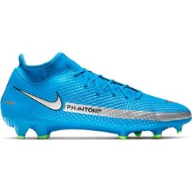 Nike Phantom Gt Academy Df FG / MG M CW6667 400 fodboldsko blå blå