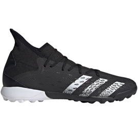 Adidas Predator Freak.3 Tf M FY1038 fodboldstøvler flerfarvet sort