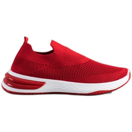 SHELOVET Slip-on sneakers rød