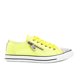 Gul neon Så behagelige sneakers