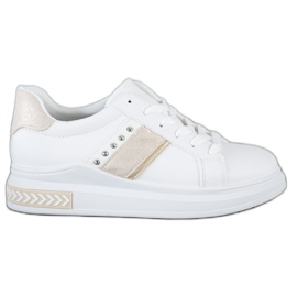 SHELOVET Hvide sneakers