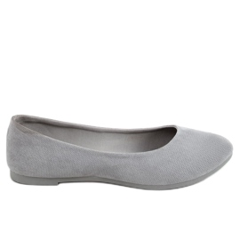 Grå kvinders ballerinaer JX38 D. GRÅ