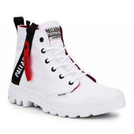 Palladium Pampa Unzip W 76443-171-M hvid rød