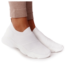 PS1 Kvinders sportssko Slip-on hvid yogaklasse