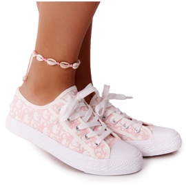 PS1 Kvinder Logged Sneakers Hvid-Pink Day Off lyserød
