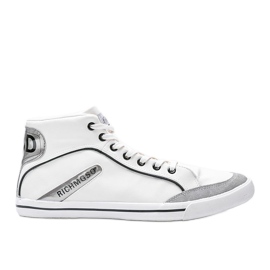Mænds hvide ankelhøje sneakers fra Hugo