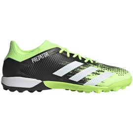 Adidas Predator 20.3 L Tf M EH2907 fodboldstøvler flerfarvet grøn