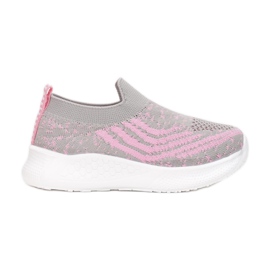 Vices C-9139-153-grå / pink lyserød