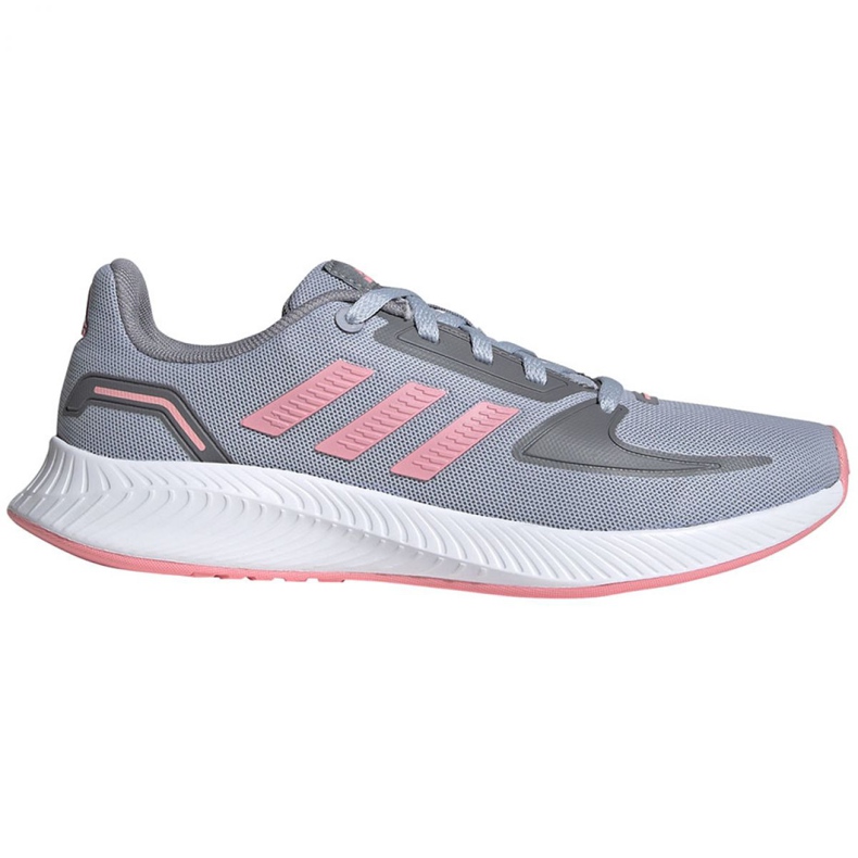 Adidas Runfalcon 2.0 K børnesko grå-pink FY9497 lyserød