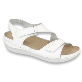 Inblu damesko sandaler 158D113 hvid