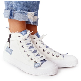 Kvinder High-top Sneakers Big Star HH274160 Hvid blå
