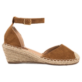 SHELOVET Kile Espadrilles brun