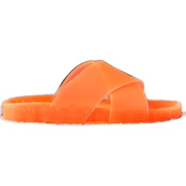 SHELOVET Moderigtige gummistøvler orange