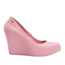 Pink melissa på kilen Nikki lyserød