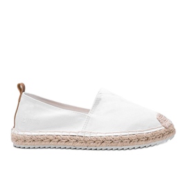 Hvide espadriller til kvinder Big Star Luigi