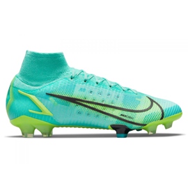 Nike Mercurial Superfly 8 Elite Fg M CV0958 403 fodboldsko flerfarvet blå