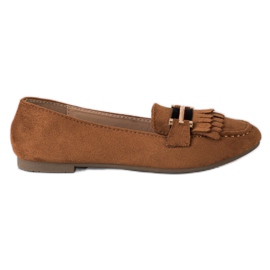 Anesia Paris Stilfulde loafers brun