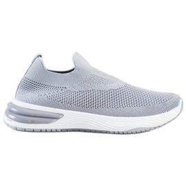 SHELOVET Slip-on sneakers grå