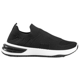 SHELOVET Openwork Slip-on sneakers sort