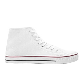 Hvide sneakers til mænd Gin ankel