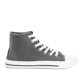 Mænds grå sneakers Gin ankel