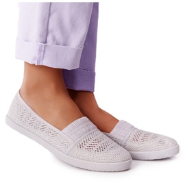 Openwork Slip-On Grey Chillout Sneakers grå