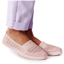 Openwork Slip-On Pink Chillout Sneakers lyserød