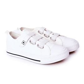 EVE Børnesneakers med velcro 21DZ35-3584 White Avengers hvid