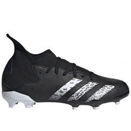 Adidas Predator Freak .3 Fg Jr FY1031 fodboldstøvler flerfarvet sort