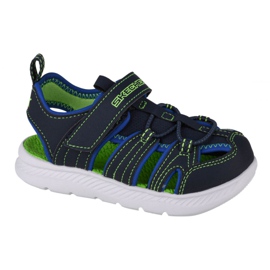 Skechers C-Flex Sandal 2.0 Heat Blast Jr 400041N-NVLM sort marine blå