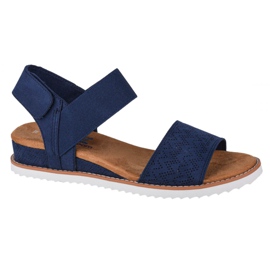 Skechers Desert Kiss W 31440-NVY sandaler sort marine blå