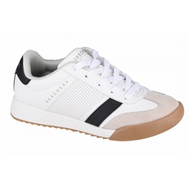 Skechers Zinger Jr 93520L-WBK Sko hvid blå