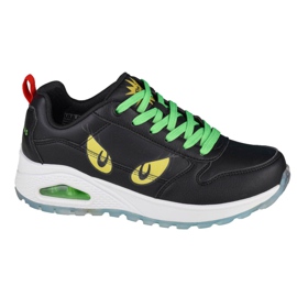 Skechers Uno Rugged-You're A Mean One W 155326-BKMT sort grøn gul