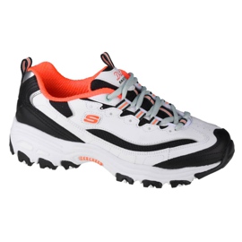 Skechers D'Lites Big Fan W 88888422-WBO hvid sort orange