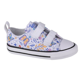 Converse Chuck Taylor All Star 2V Ox Jr 770655C hvid marine blå