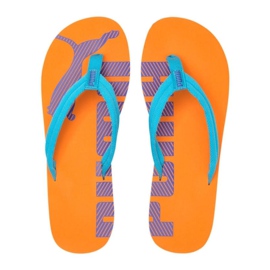 Puma Epic Flip v2 hjemmesko orange 360248 52 blå