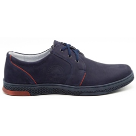 Joker Herresko casual sko 322/2 marineblå