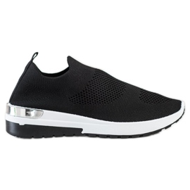 SHELOVET Slip On Sneakers sort