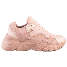 SHELOVET Casual Powder Sneakers lyserød