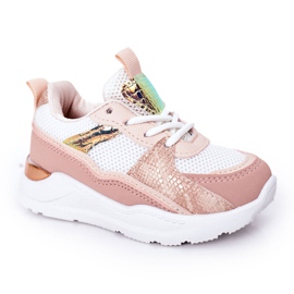 Børns sportssko Sneakers Pink Game Time lyserød
