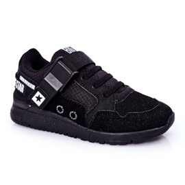 Børns sportssko Memory Foam Big Star HH374164 Sort