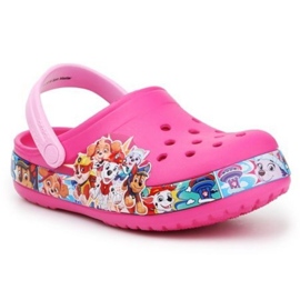 Crocs Psi Patrol Fl Paw Patrol Band Clog Jr 205509-670 lyserød