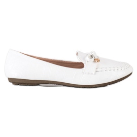 Kayla Casual Eco læder loafers hvid