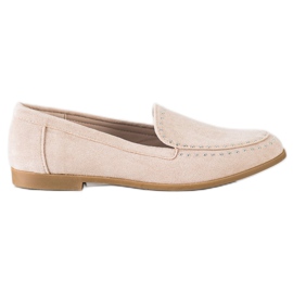 Coura Klassiske ruskindsherrer beige