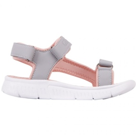 Kappa Kana Jr 260886K 1421 sandaler ['pink', 'grå'] lyserød