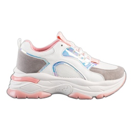Sneakers på FASHION platformen flerfarvet