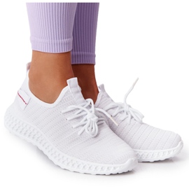 PS1 Kvinders sportssko Slip-on White Do It hvid